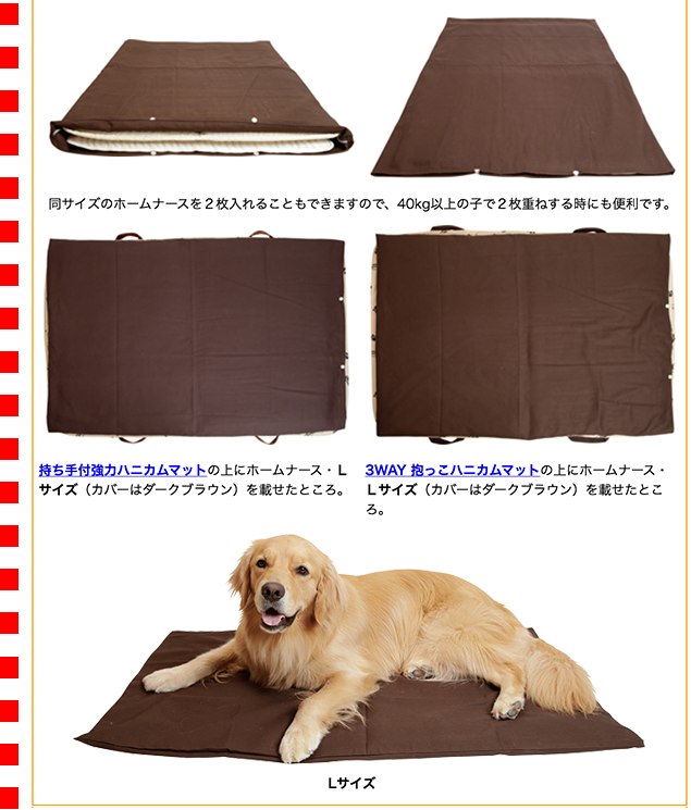 犬用介護用品）ホームナース（高機能リラックスマット）M（62264