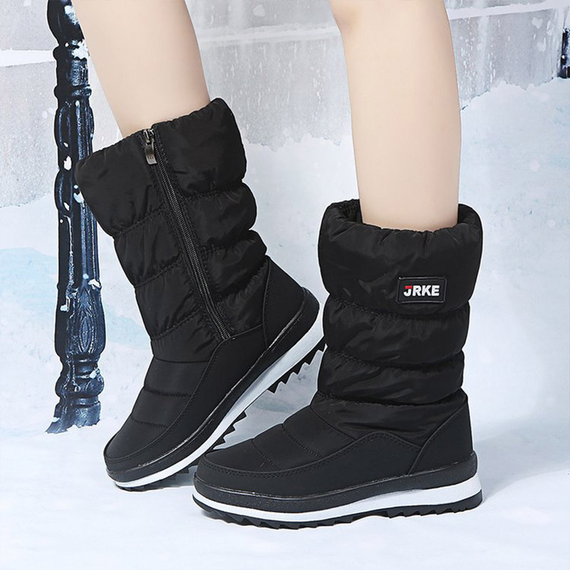 最大93%OFFクーポン-スノーブーツ レディース 滑らない 歩きやすい ショートブーツ 黒 防寒ブーツ ウィンターブーツ 暖かい ボア 冬 防水 雨  雪 •ビーンブーツ 24.5cm(FR39) グレー