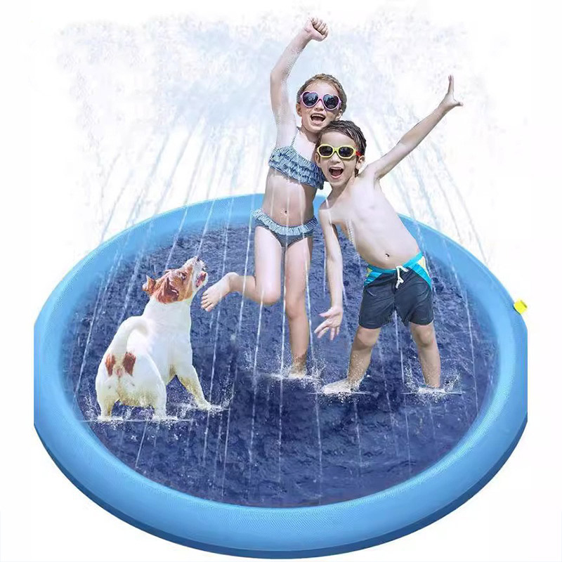 【新品】家庭用プール　噴水プール プール 噴水マット 噴水プール 折りたたみプール 家庭用プール 子供