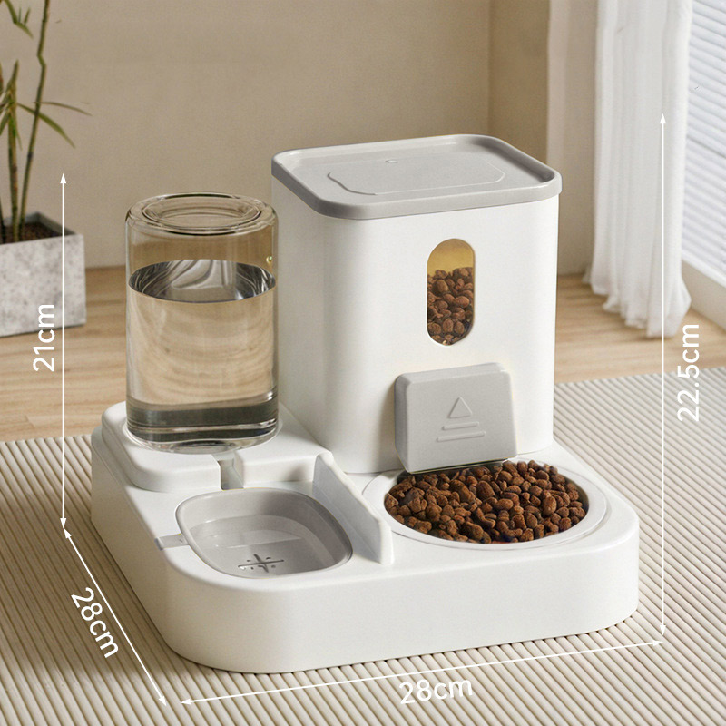 給餌器 給水器 ペット 自動的 猫用 多頭飼い 猫 犬 自動給水器 餌やり