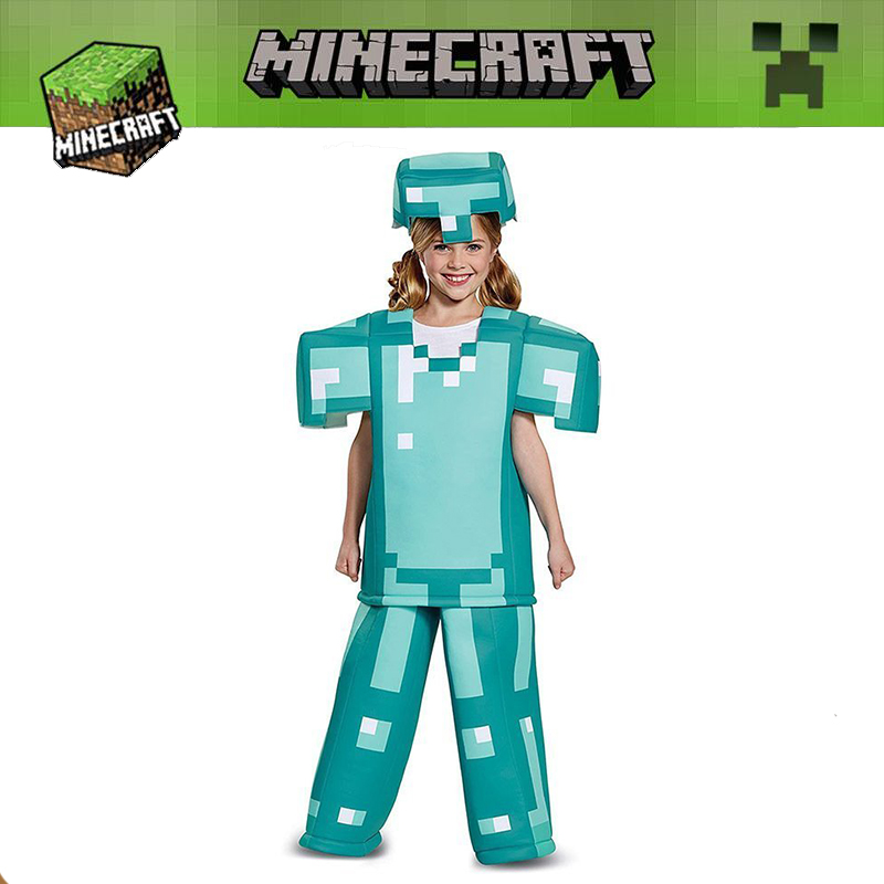 10％OFF ハロウィン Minecraft 衣装 コスプレ衣装 マインクラフト 子供用 ゲームプレイ ハロウィンコスチュームパーティー仮装 マインク  キッズ 演出道具 Halloween 仮装 notimundo.com.ec