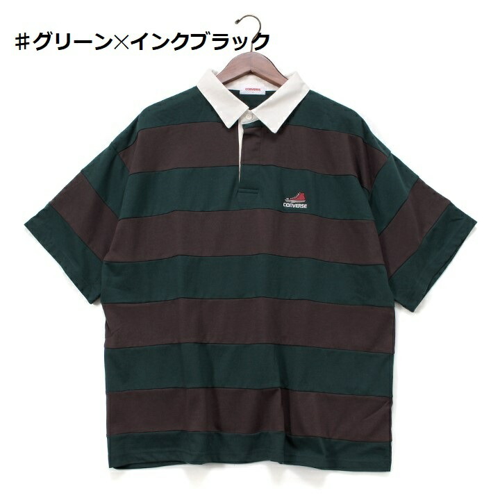 古着【エクストララージ】リンガー ポロシャツ 半袖 刺繍ロゴ オーバーサイズ 1035008009686042_01_8808.jpeg
