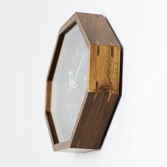 INTERFORM（インターフォルム） 壁掛け時計 INTERFORM Belmonte Black