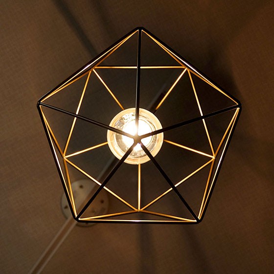 INTERFORM インターフォルム ペンダントライト LT-1091SQ 天井照明 立方体 1灯ペンダントライト INTERFORM Bleis(L) SQ