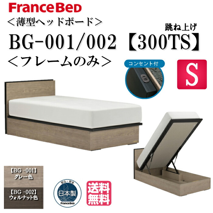 フランスベッド　日本製 シングル フランスベッド（FRANCEBED） シングル ベッド フレームのみ BG-001