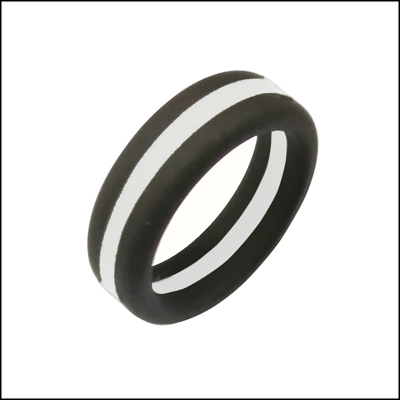 ＼Yahoo 1位／ シリコン製 ストライプ結婚指輪 幅8mmｘ厚さ2.5mm ウェディング バンド シリコン 指輪 リング トレーニング 運動 フィットネス 封小84｜is-product｜07