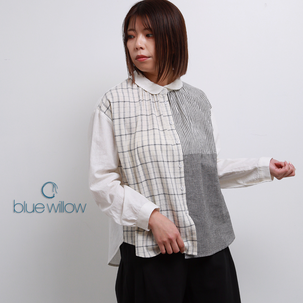 blue willow ブラウス（レディースシャツ、ブラウス）｜トップス