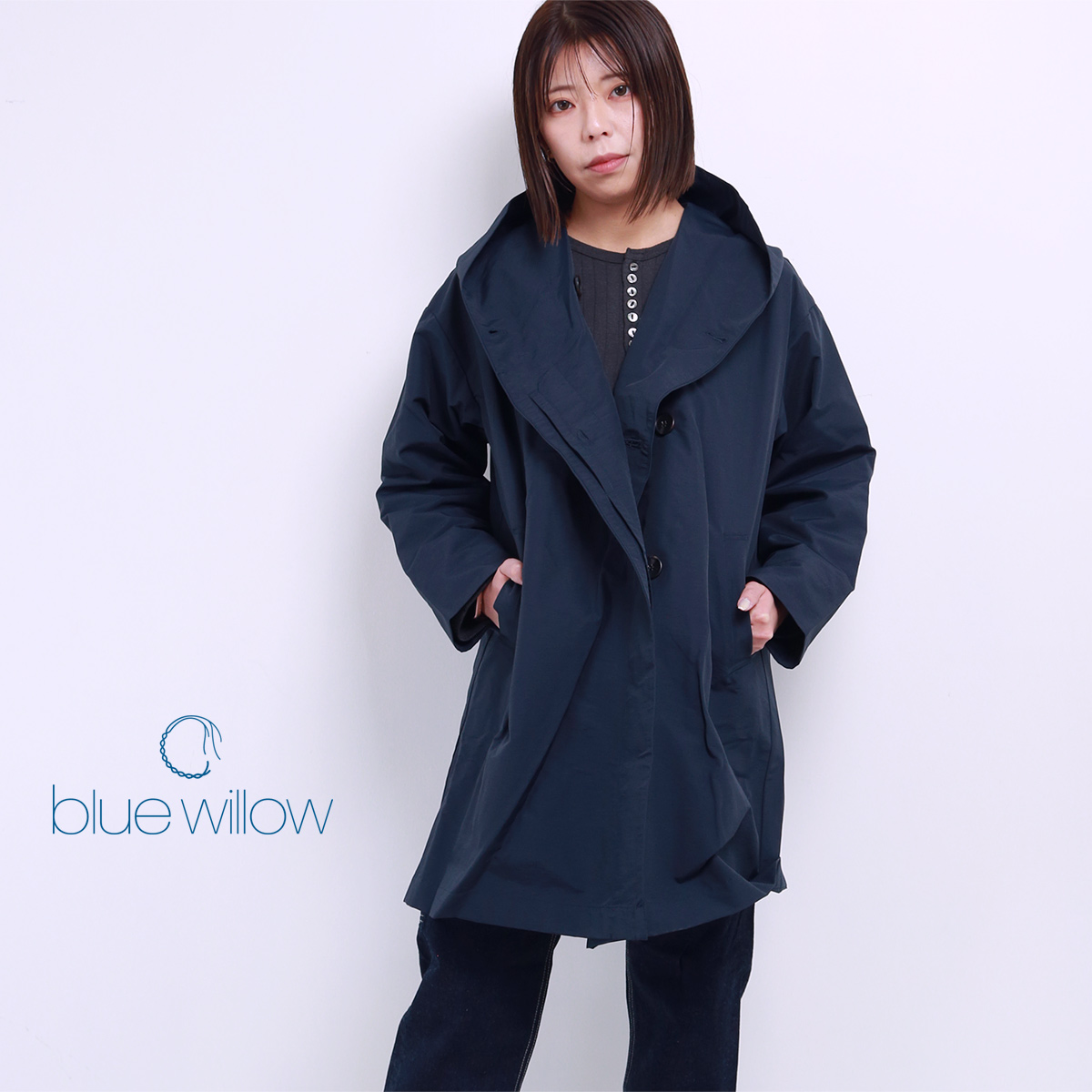 【新品タグ付き】ブルーウィロー blue willow ステンカラーコート ブルーウィロー コートのおすすめ人気商品一覧 通販 - Yahoo