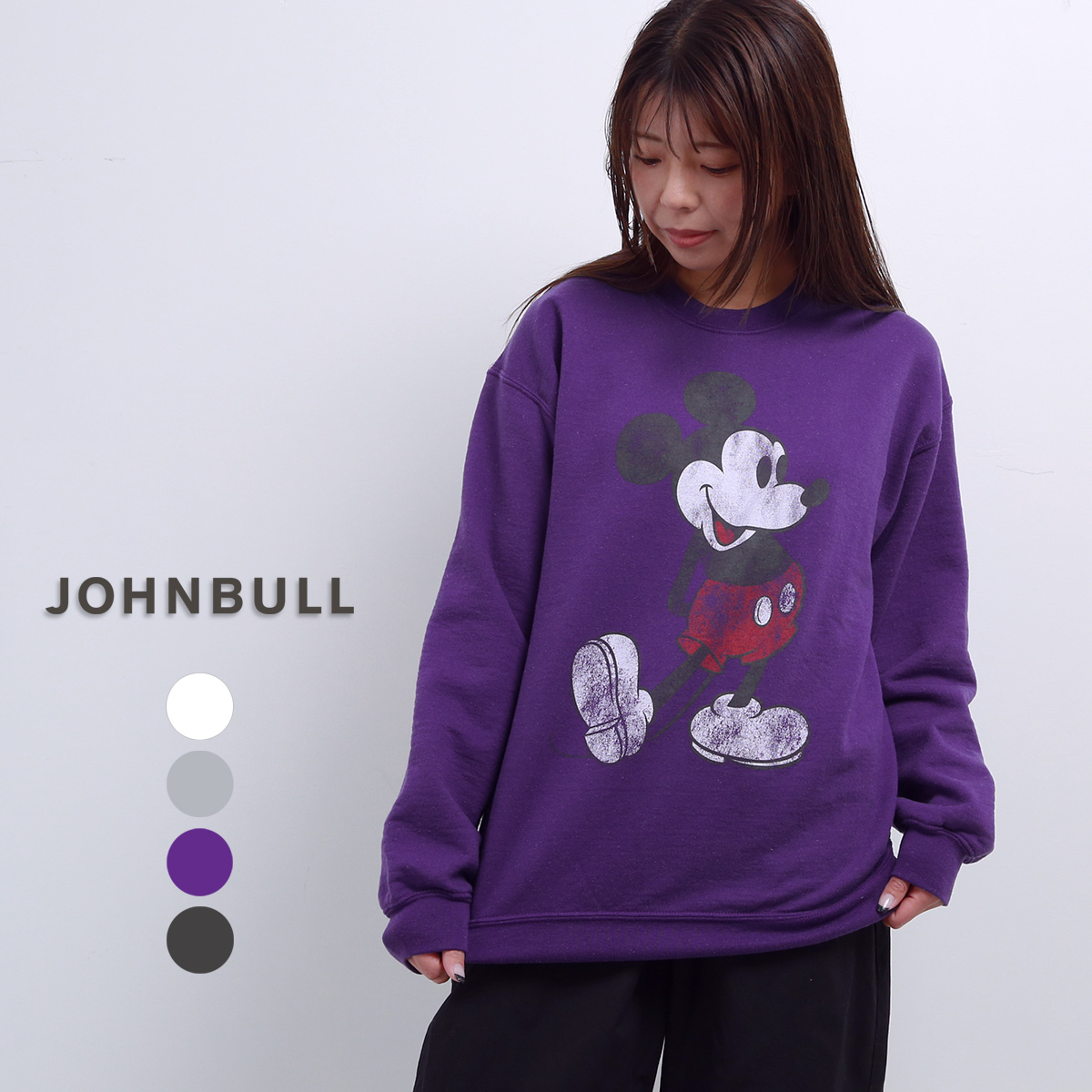 Johnbull（ジョンブル） JOHNBULL MICKEY MOUSE プルオーバー Disney 