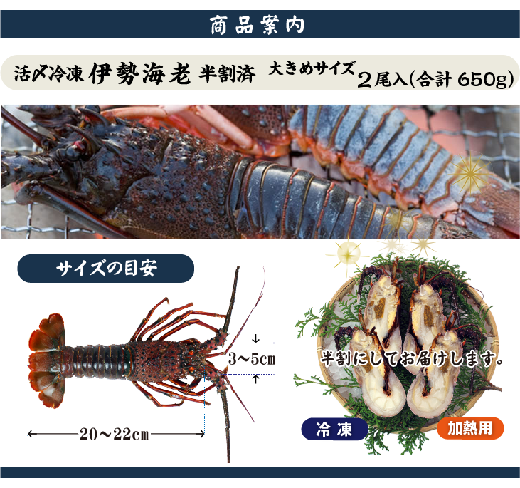 伊勢海老ギフトセット 商品案内