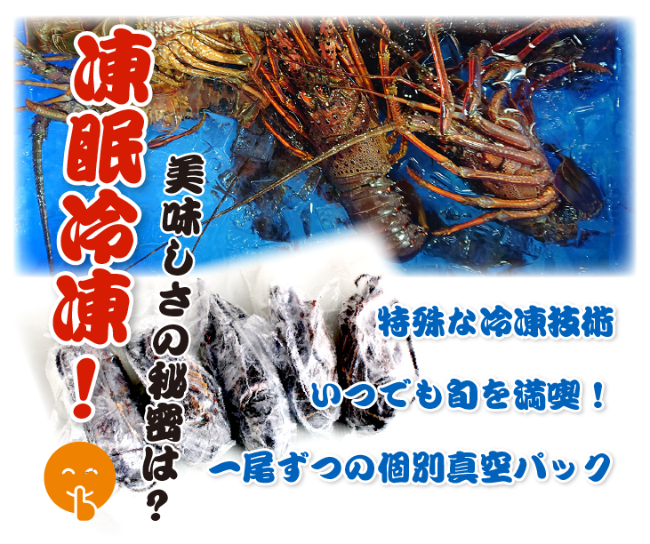 凍眠冷凍！美味しさの秘密は？