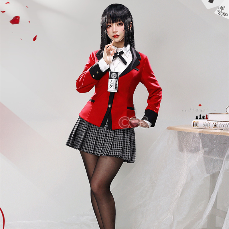 賭ケグルイ 蛇喰 夢子 コスプレ衣装 大人用 ハロウィン コスプレ 仮装