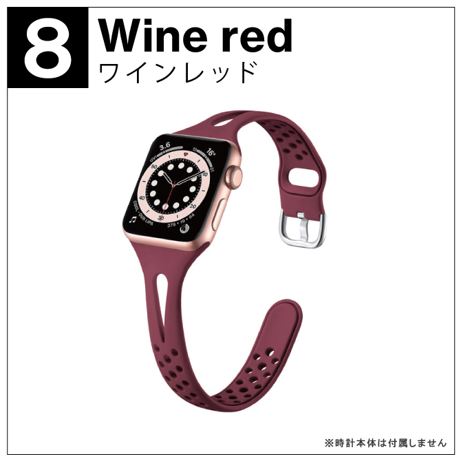 Apple Watch バンド シリコン Apple Watch バンド おしゃれ アップルウォッチ バンド シリコン｜isense｜09