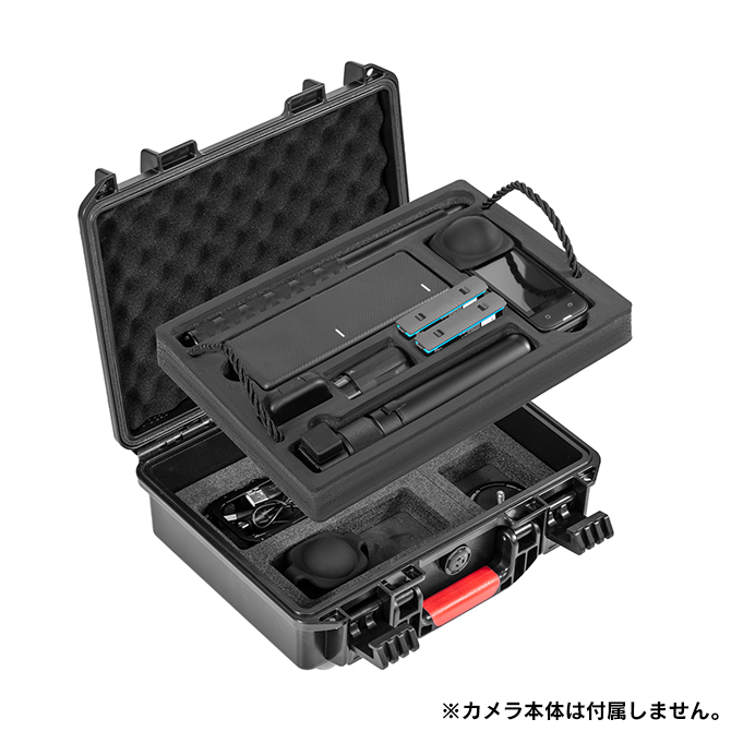 insta360 x5 アクセサリー ケース 防水 インスタ360 本体 保護 自撮り