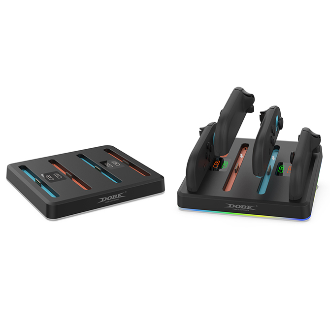 Switch Nintendo Switch本体 2台目用セット Joy-C… Nintendo Switch joy-con 2 充電 joycon2 ジョイコン2 収納 4個
