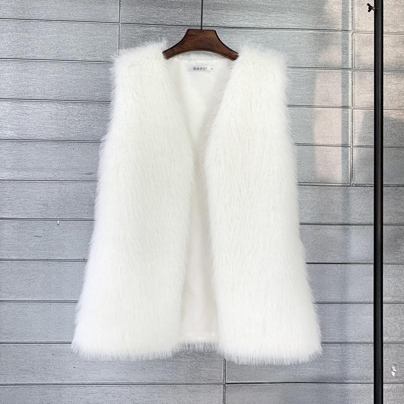 毛皮 ロング レディース ファー もこもこ 冬 ふわふわ 上品 エコファー 急上昇 定番 韓国風 防寒着 体型カバー 着痩せ 毛皮 ロング レディース ファー もこもこ 冬 ふわふわ