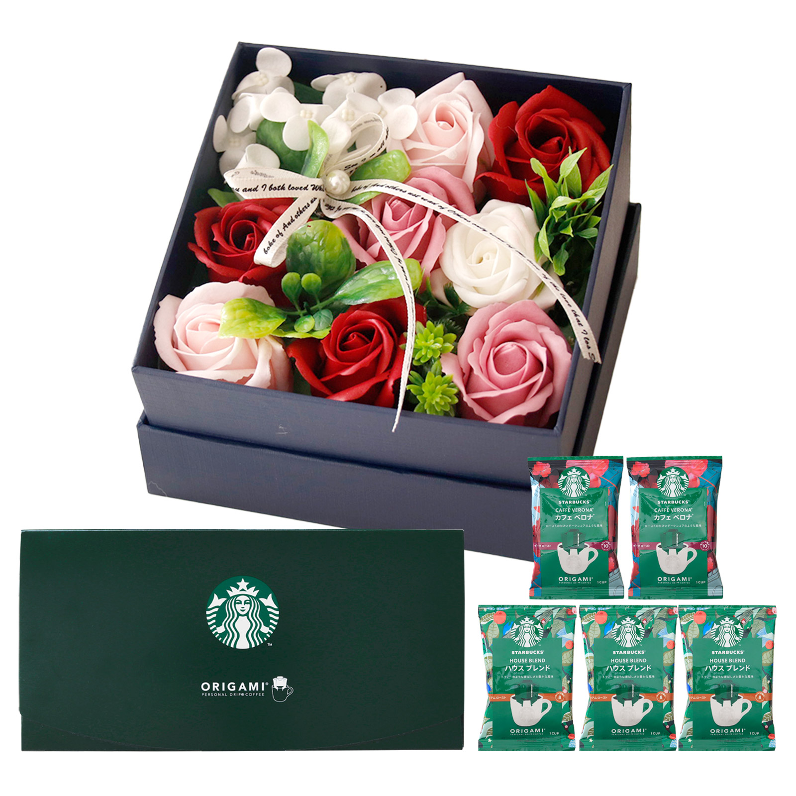 スターバックス ソープフラワー ボックス 誕生日プレゼント 誕生日 