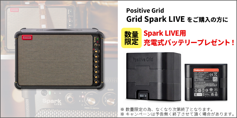 期間限定特別価格)(購入特典有り)Positive Grid / Spark LIVE 150W 