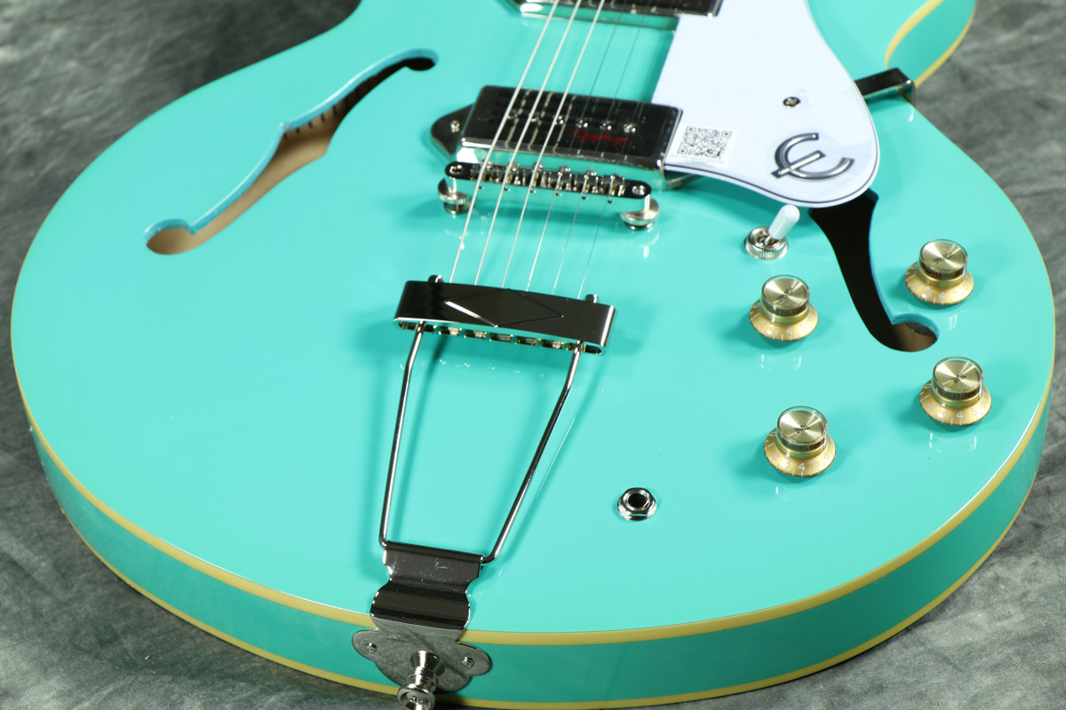 Epiphone Casino Turquoise 純正アクセサリーセット進呈 2308111624008