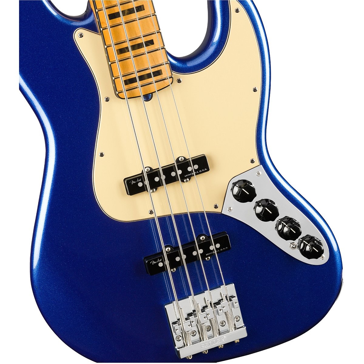 Fender / American Ultra Jazz Bass Maple Fingerboard Cobra Blue