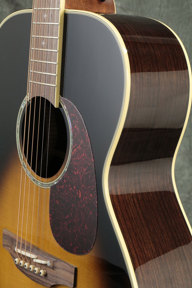 美品 Takamine Tシリーズ（？） PU付エレアコ TBS ブラウン Takamine / PTU741 TBS (ハードケースつき) タカミネ