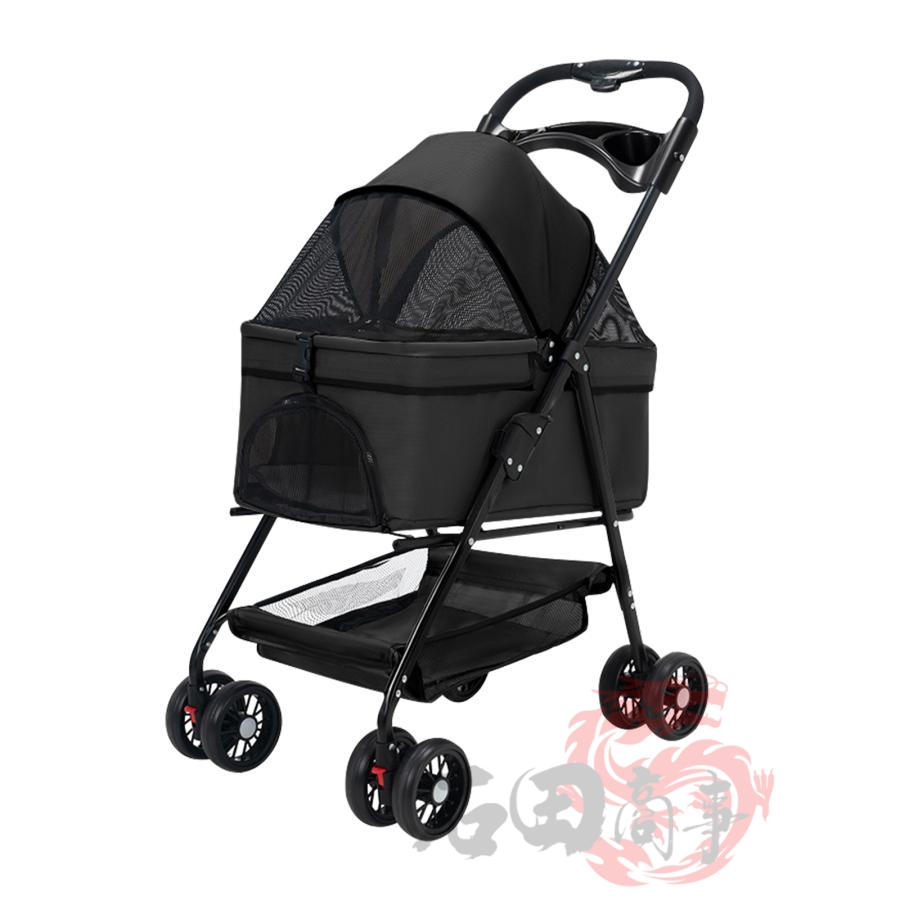 ペットカート 分離 2way ペットカート 軽量 折りたたみ 取り外し 対面式 バスケット 軽快走行 4輪ペットカート ペットキャリー 犬カート 自立可 バギー 爆買_1