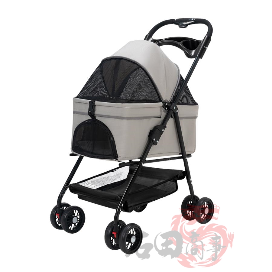 ペットカート 分離 2way ペットカート 軽量 折りたたみ 取り外し 対面式 バスケット 軽快走行 4輪ペットカート ペットキャリー 犬カート 自立可 バギー 爆買_2