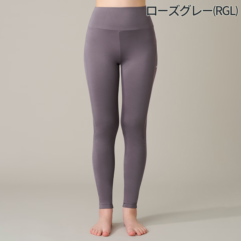 新品未使用 Real Stone フルレギンス グレー ヨガウェア M Real Stone（リアルストーン） フルレギンス (RS-L613S) ヨガ