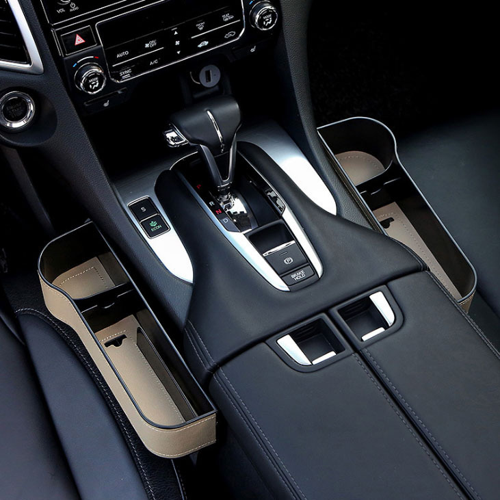 車用 サイド収納ボックス 運転席 助手席セット シートポケット コンソール カップホルダー サイドトレイ 収納ボックス Xdkqcsn01 石原商事 通販 Yahoo ショッピング