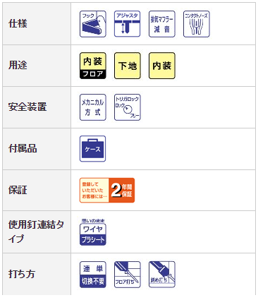 MAX マックス 高圧コイルネイラ HN-50S1(D)-BK ブラック 高圧釘打機 細