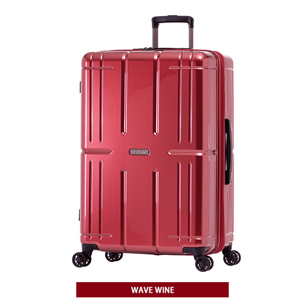 アジアラゲージ スーツケース Lサイズ ファスナー 大型 超軽量 