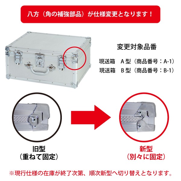 現金輸送箱について