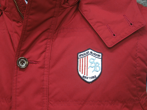 秋冬物 ダウンベスト [STANLEY BLACKER]スタンリーブラッカー レッド