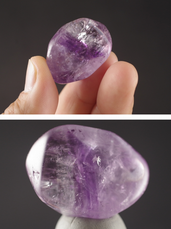  amethyst raw ore tongue bru