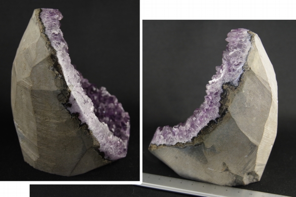 ウルグアイ産アメジスト結晶