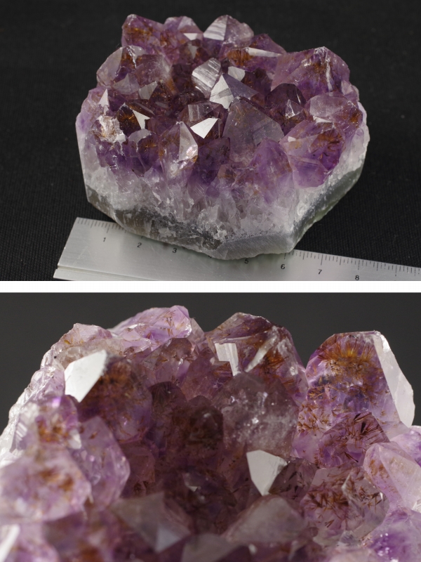 ブラジル産アメジスト結晶