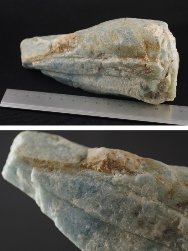  aquamarine raw ore 