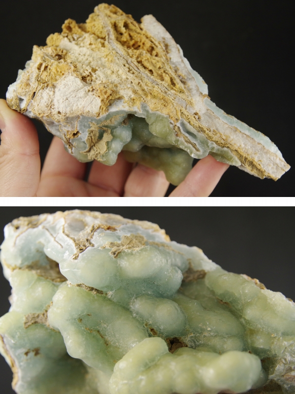 ブルーアラゴナイト結晶原石