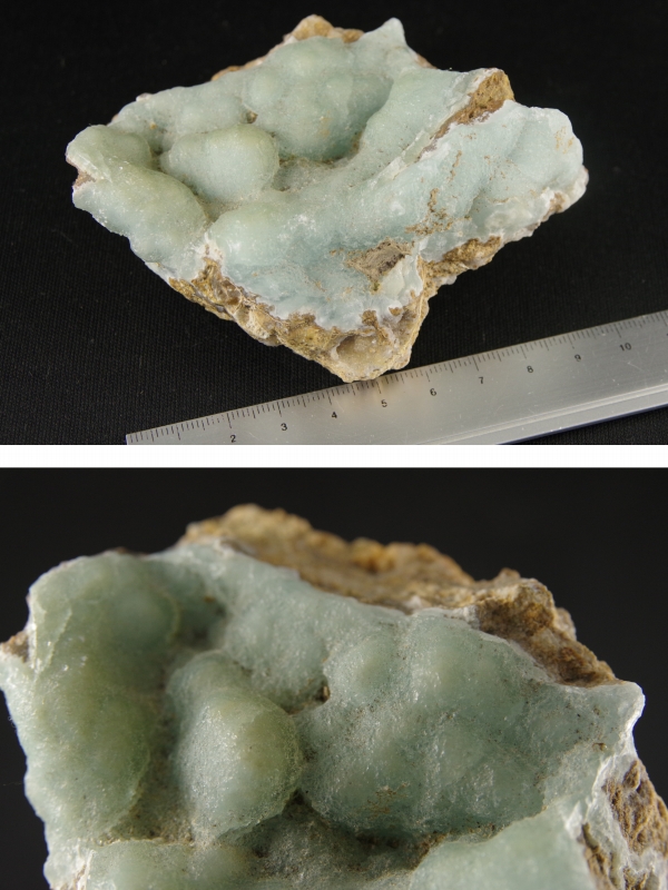 ブルーアラゴナイト結晶原石 ５４９ｇ