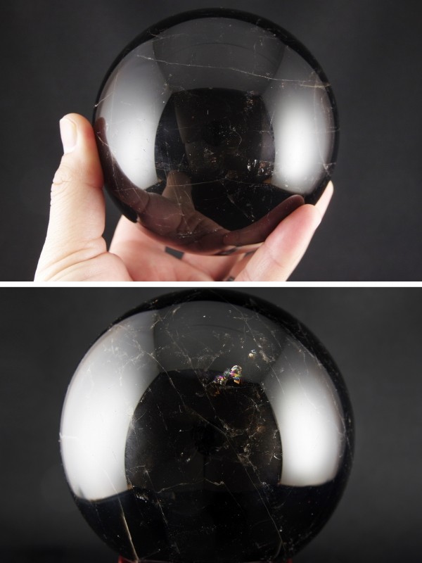  black crystal moli on circle sphere 