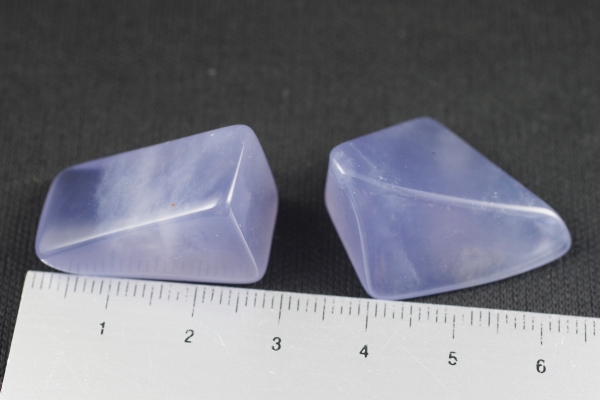 ブルーカルセドニー磨き