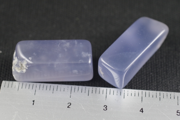 ブルーカルセドニー磨き