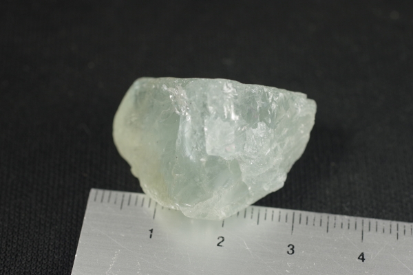  голубой топаз необогащённая руда кристалл 