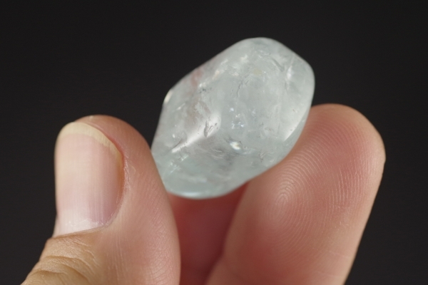  blue topaz raw ore burnishing 