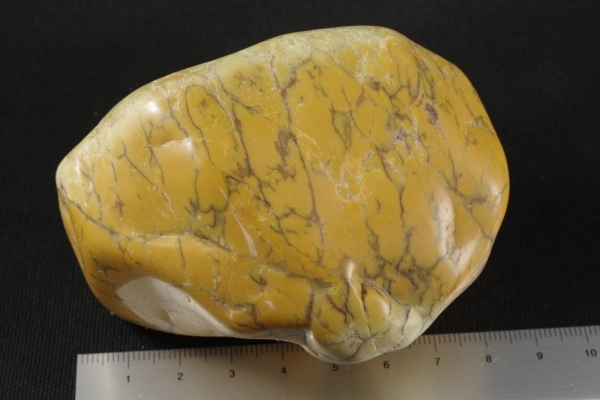 デンドリティックカルセドニー 原石磨き