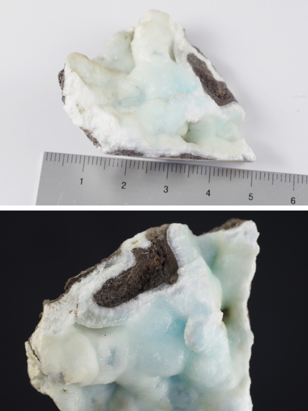 ヘミモルファイト（異極鉱）結晶