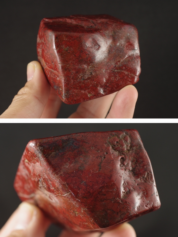 ジャスパー 原石*佐渡の赤玉石*
