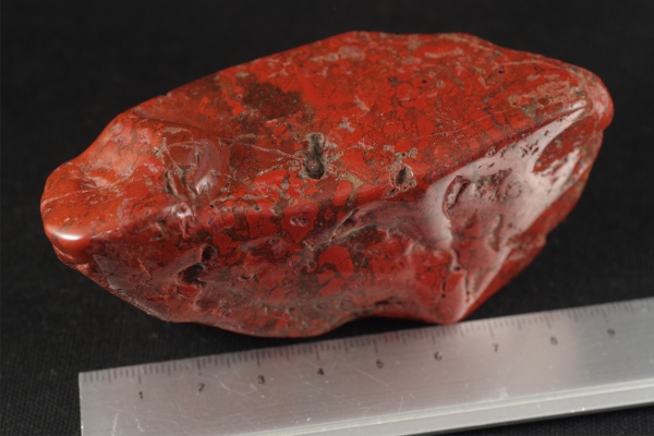 佐渡の赤玉石 原石磨き