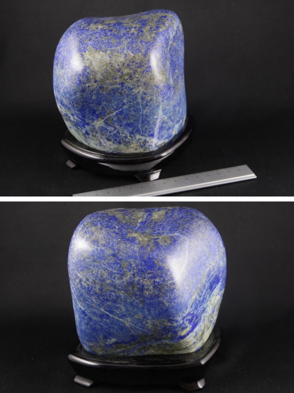  lapis lazuli raw ore burnishing shines stone 