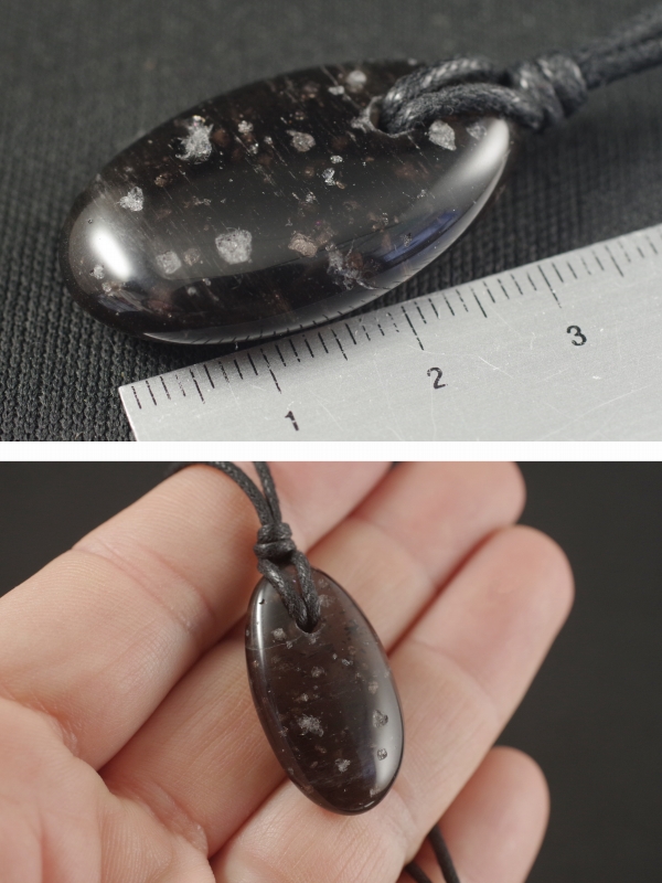 長野県和田峠産黒曜石　大珠